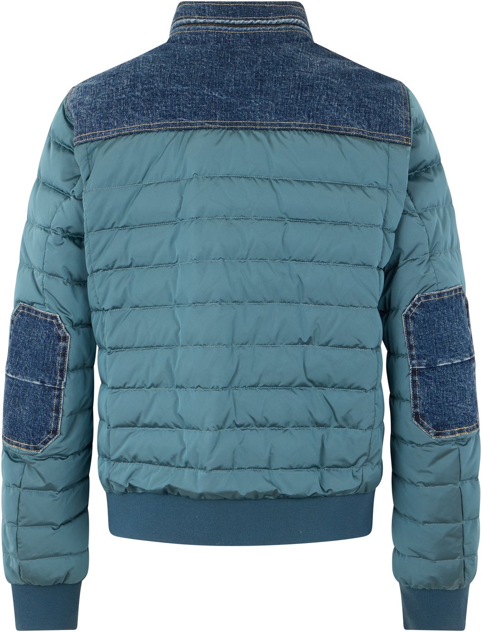 Moorer Padded jacket with modern design Blauw