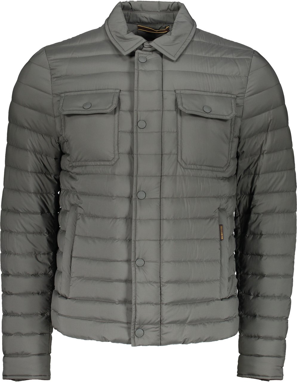 Moorer Lightweight elegant down jacket Groen