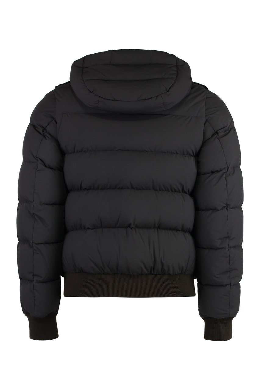 Moorer Umberto zip-up down jacket Bruin