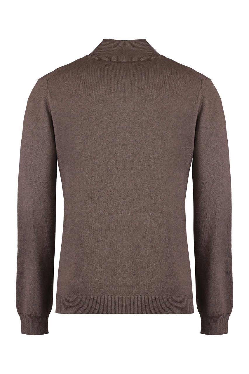 Moorer Urbino Cashmere sweater Neutraal