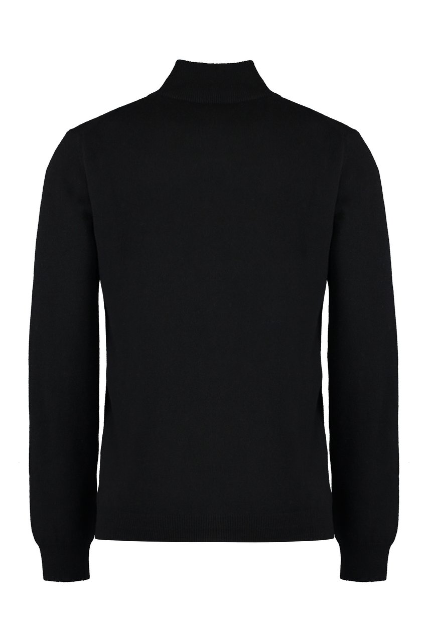 Moorer Urbino Cashmere sweater Zwart