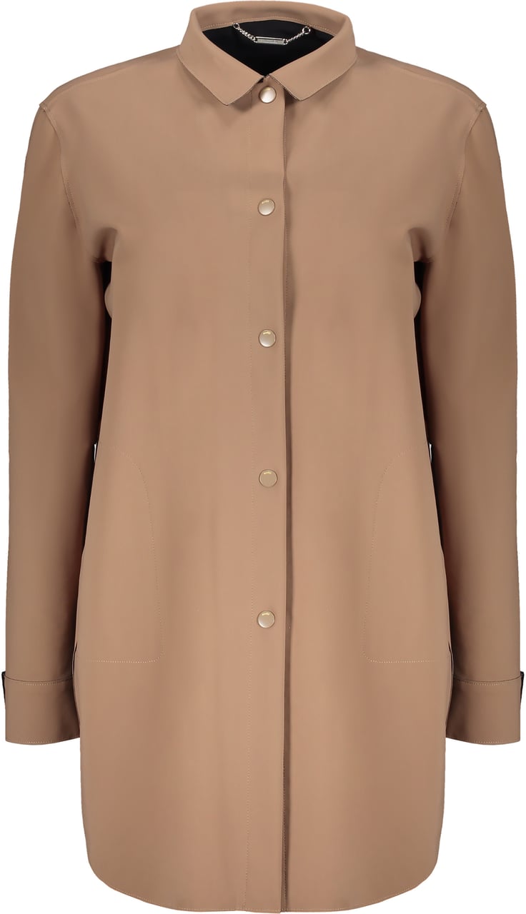 Moorer Vanda techno fabric jacket Taupe