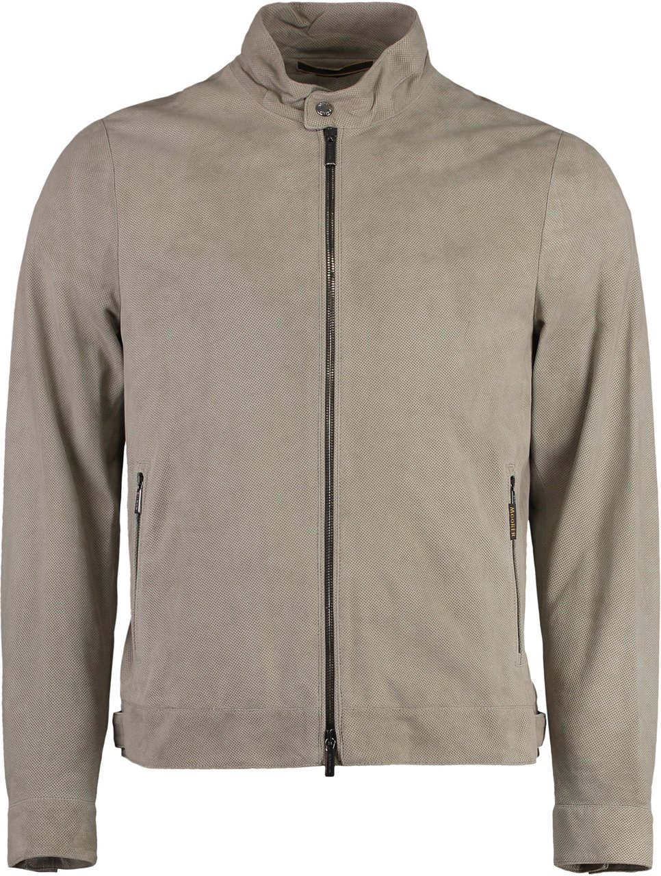 Moorer Vangi leather jacket Neutraal