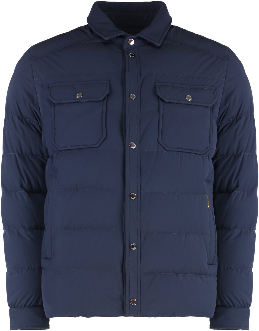 Moorer Veton added jacket Blauw