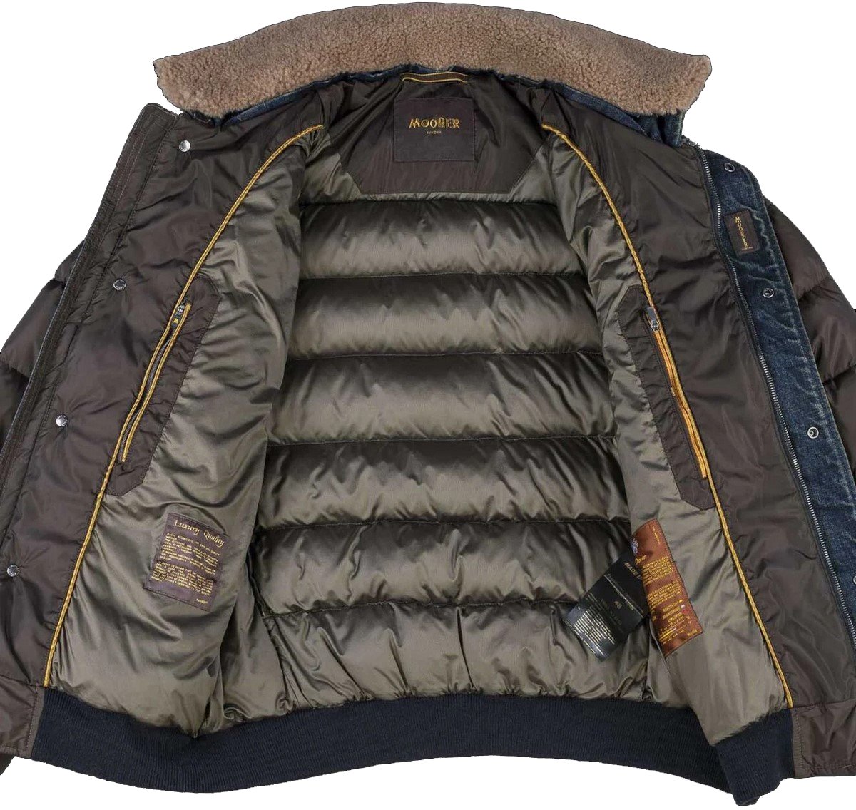 Moorer Jackets Brown Bruin