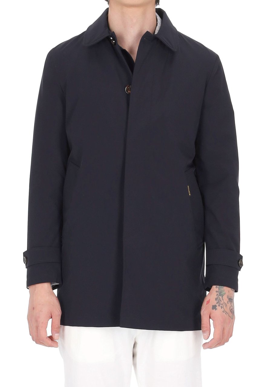 Moorer Vittor-Kn Bi-Elastic Waterproof Jacket Zwart