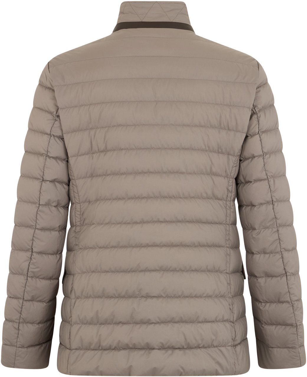 Moorer Mud-colored puffer jacket with a casual and versatile design Neutraal