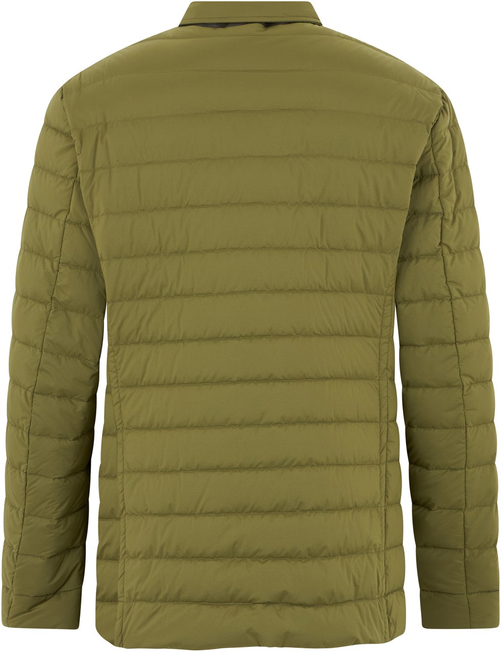 Moorer Green puffer jacket with versatile design Groen