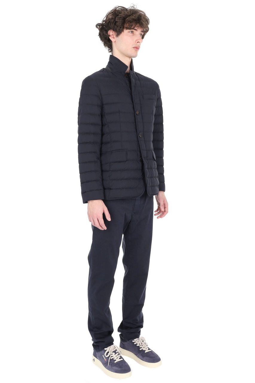 Moorer Zavyer-S3 Boudin-Quilted Down Jacket Zwart