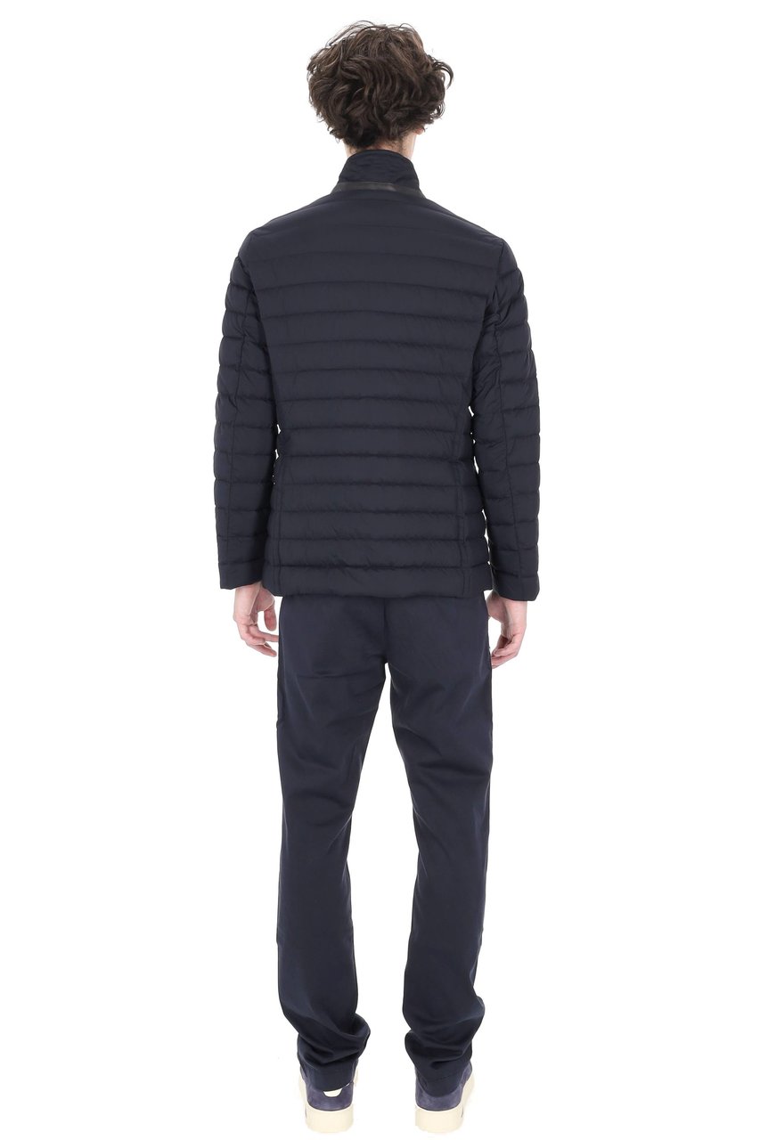 Moorer Zavyer-S3 Boudin-Quilted Down Jacket Zwart