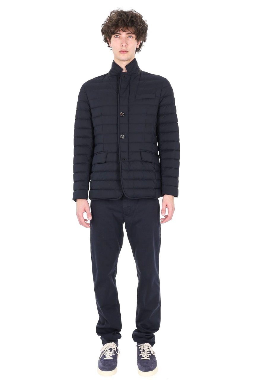 Moorer Zavyer-S3 Boudin-Quilted Down Jacket Zwart