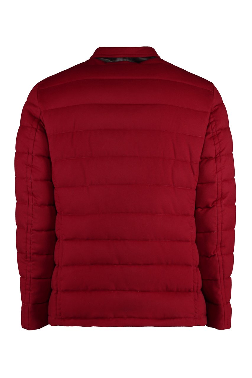 Moorer Zayn Cashmere jacket Rood