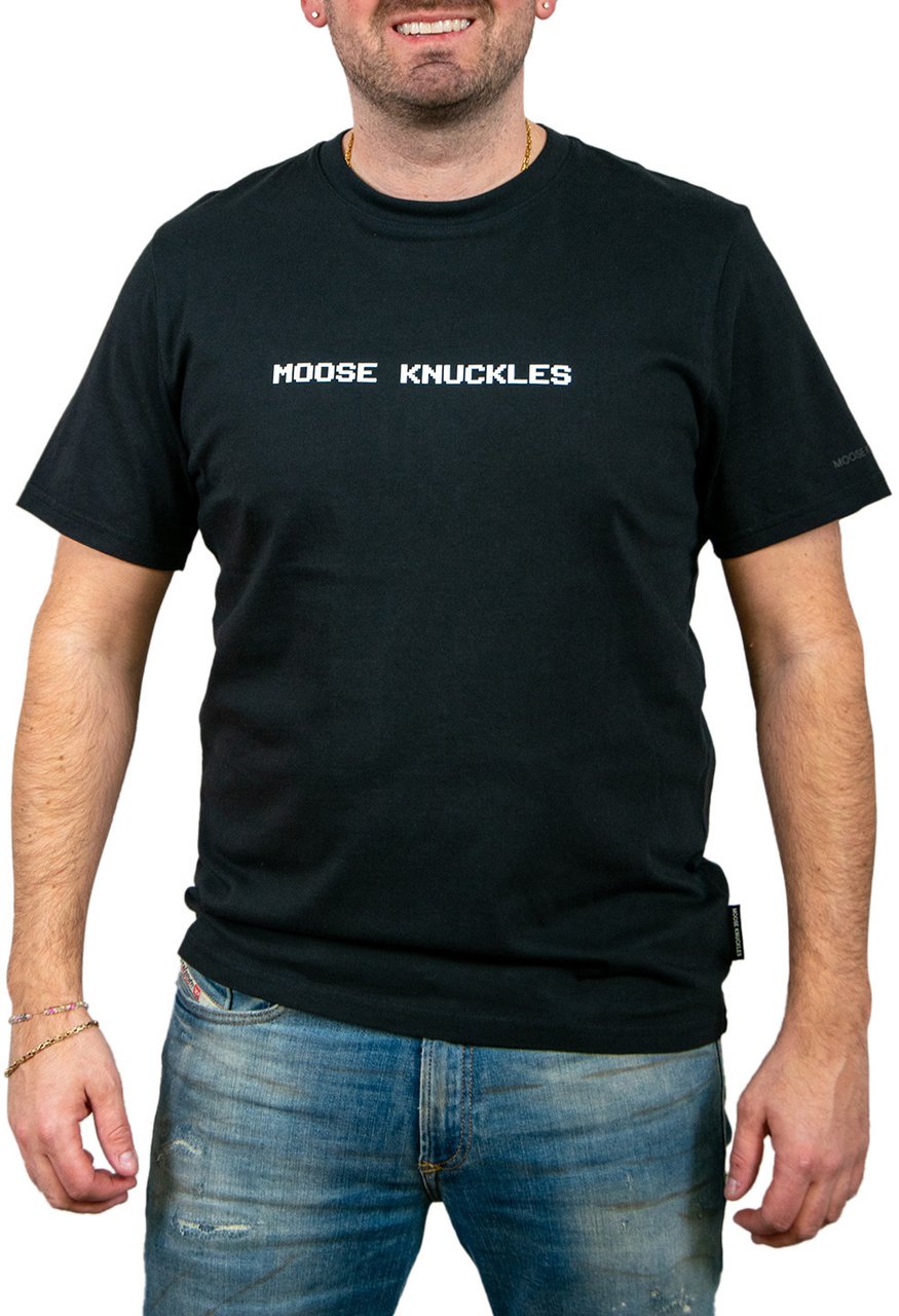 Moose Knuckles Milton Tee Zwart