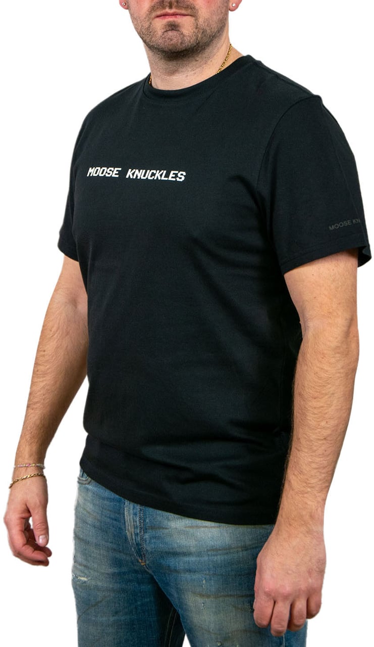Moose Knuckles Milton Tee Zwart