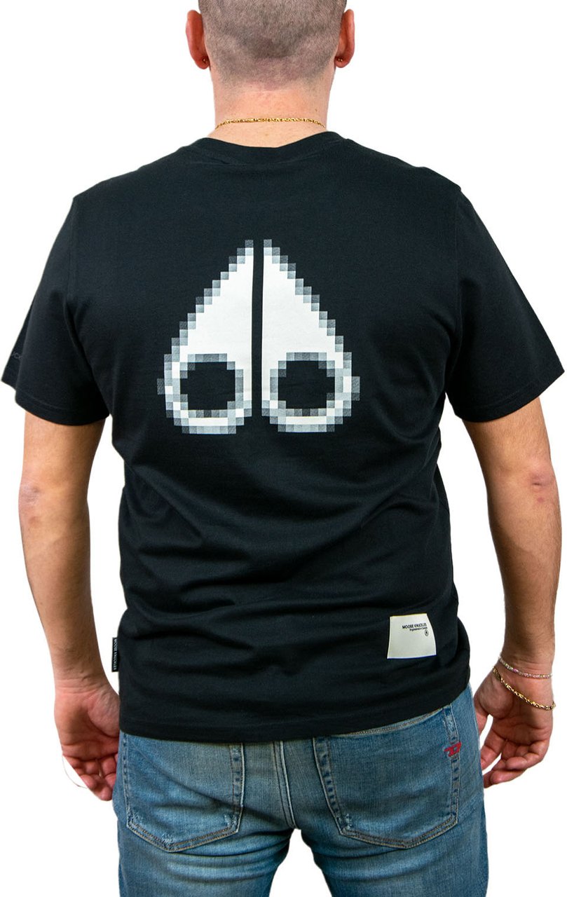 Moose Knuckles Milton Tee Zwart