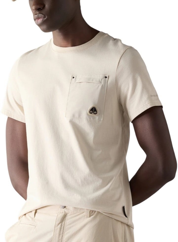 Moose Knuckles Heren T-shirt Bruin