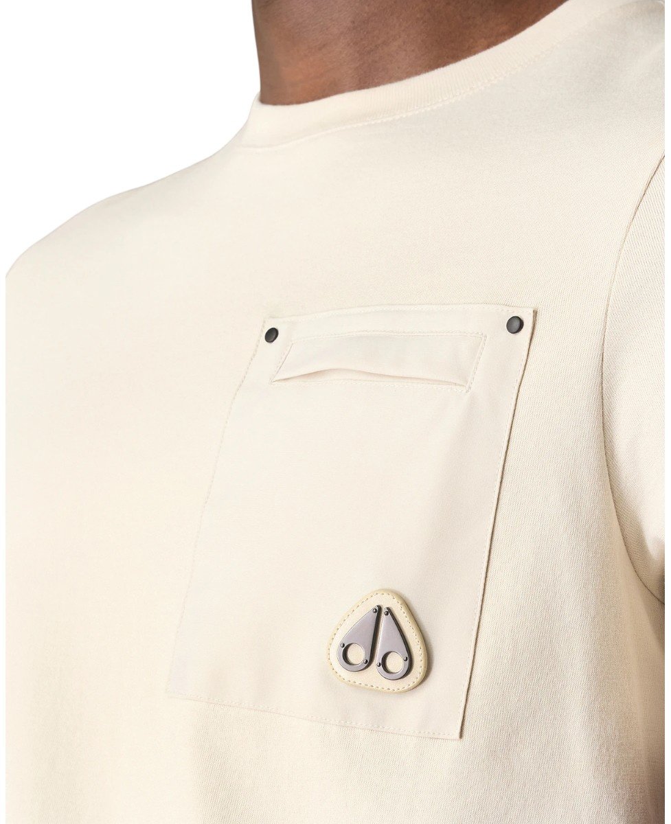 Moose Knuckles Heren T-shirt Bruin