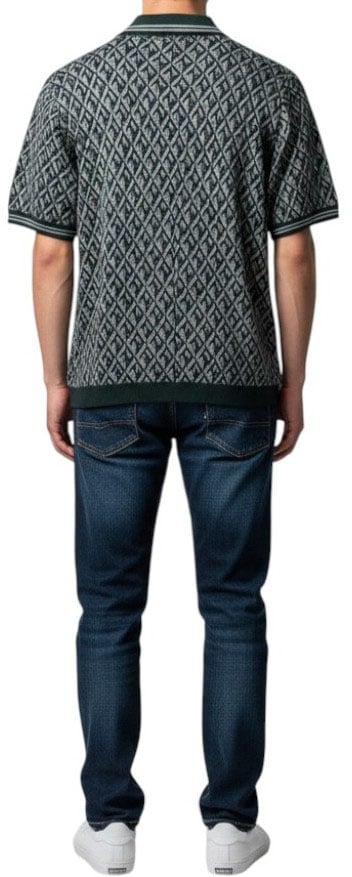 Moose Knuckles Heren Polo Zwart