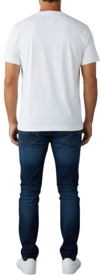 Moose Knuckles Heren T-shirt Wit