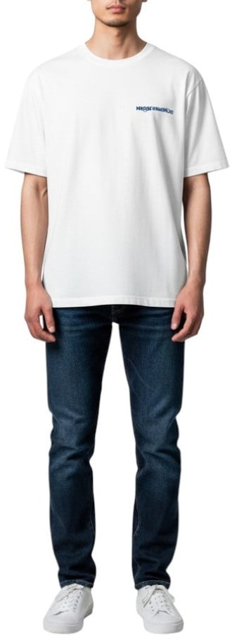 Moose Knuckles Heren T-shirt Wit