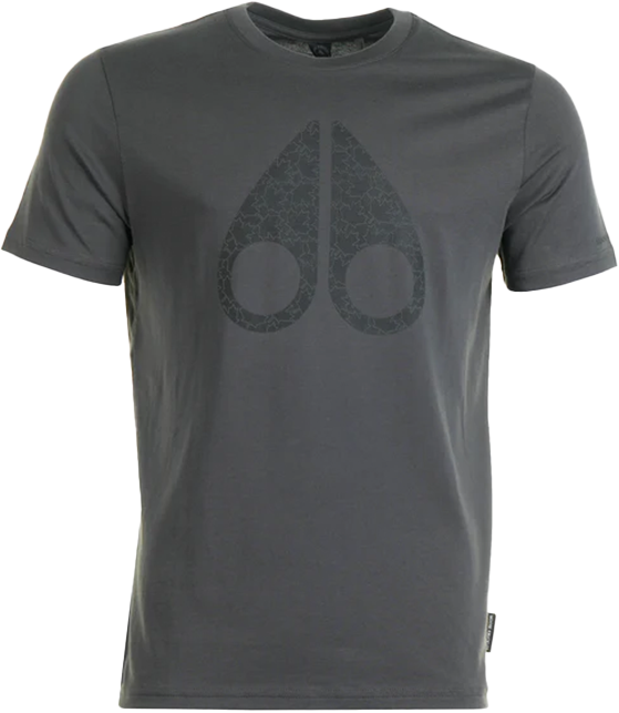 Moose Knuckles Moose Knuckles Chamblee Leaf Tee Grijs