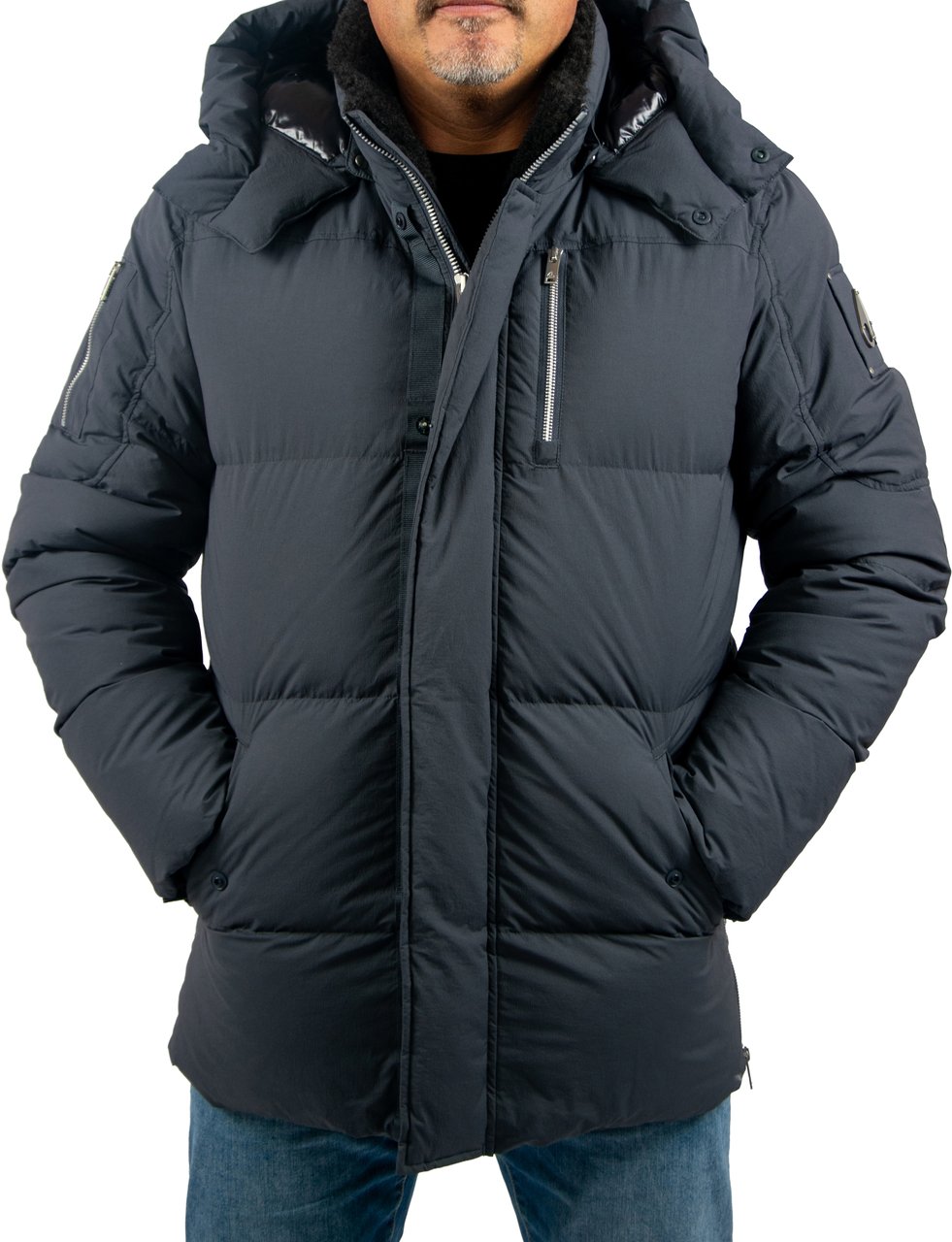Moose Knuckles Moose Knuckles Everest 3Q Puffer Grijs