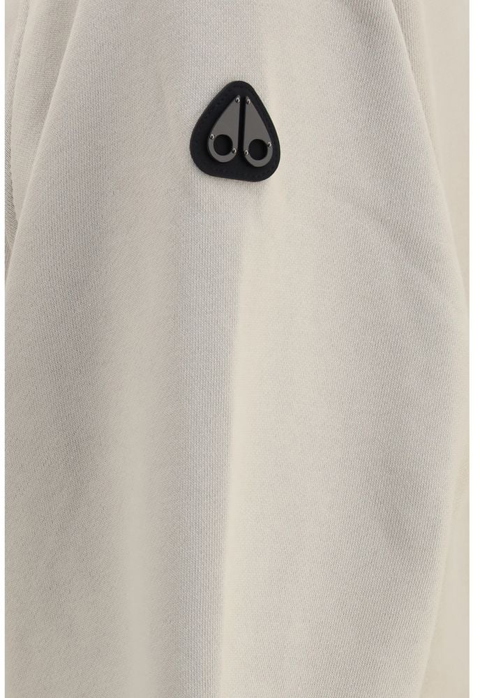 Moose Knuckles Beige Cotton Sweatshirt Beige