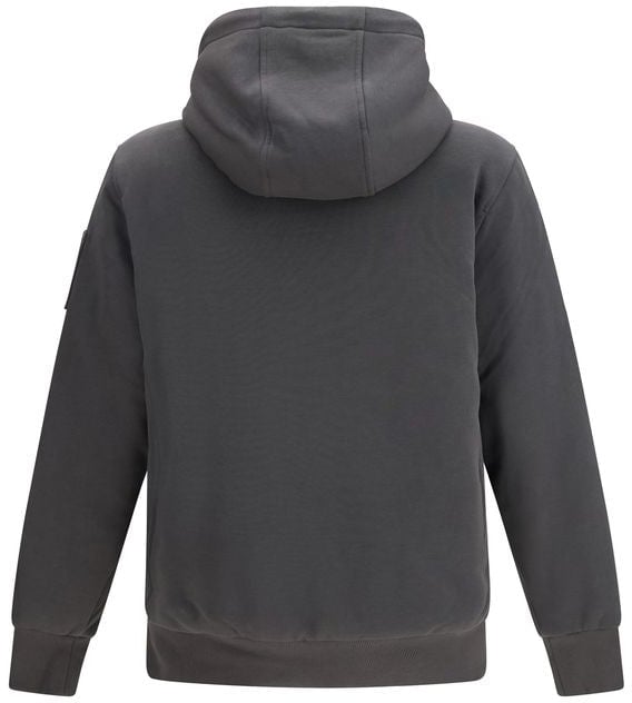 Moose Knuckles Gray Polyester Sweatshirt Grijs