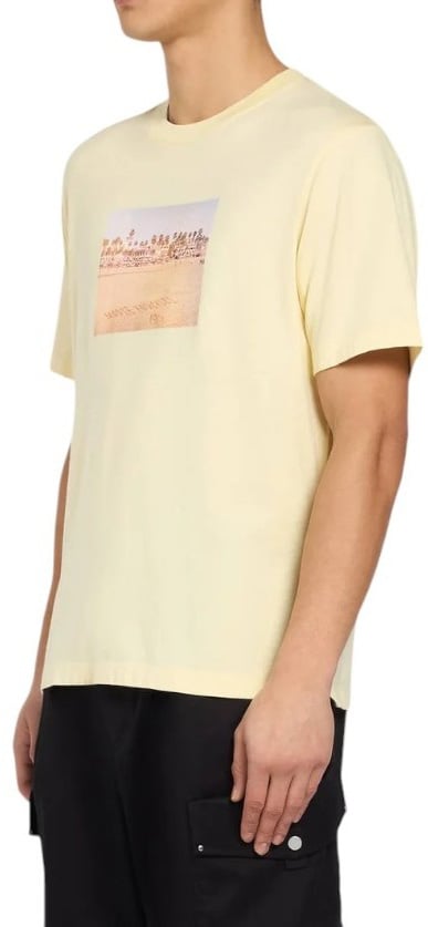 Moose Knuckles Heren T-shirt Geel
