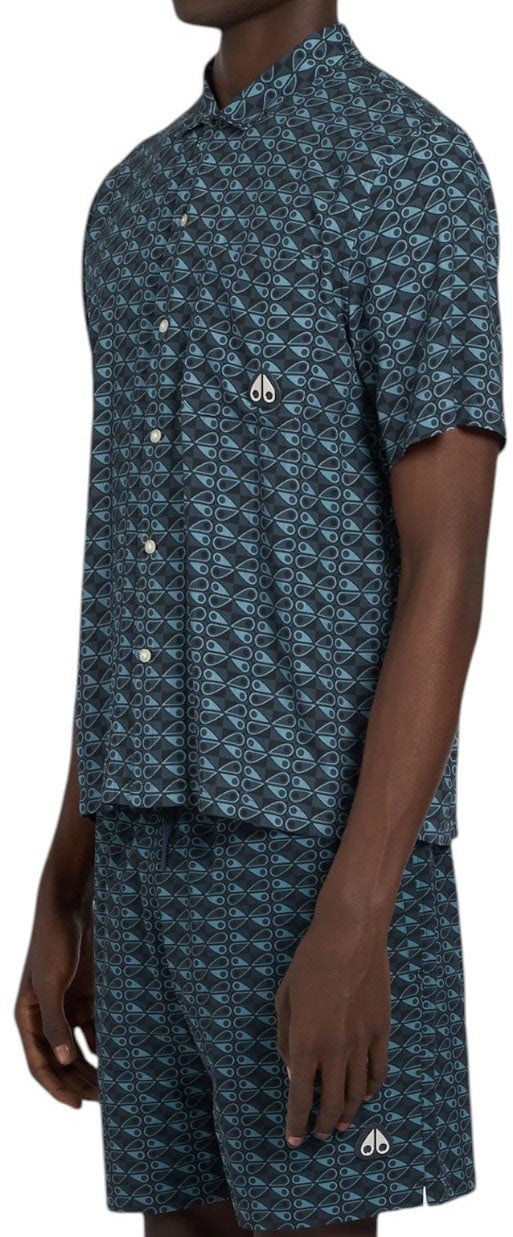 Moose Knuckles Heren Overshirt Blauw
