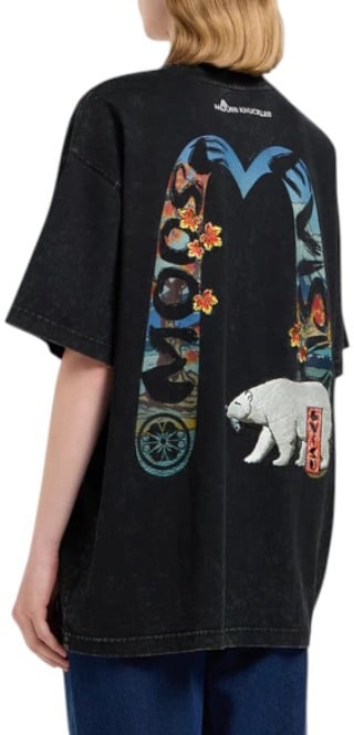 Moose Knuckles Heren T-shirt Zwart