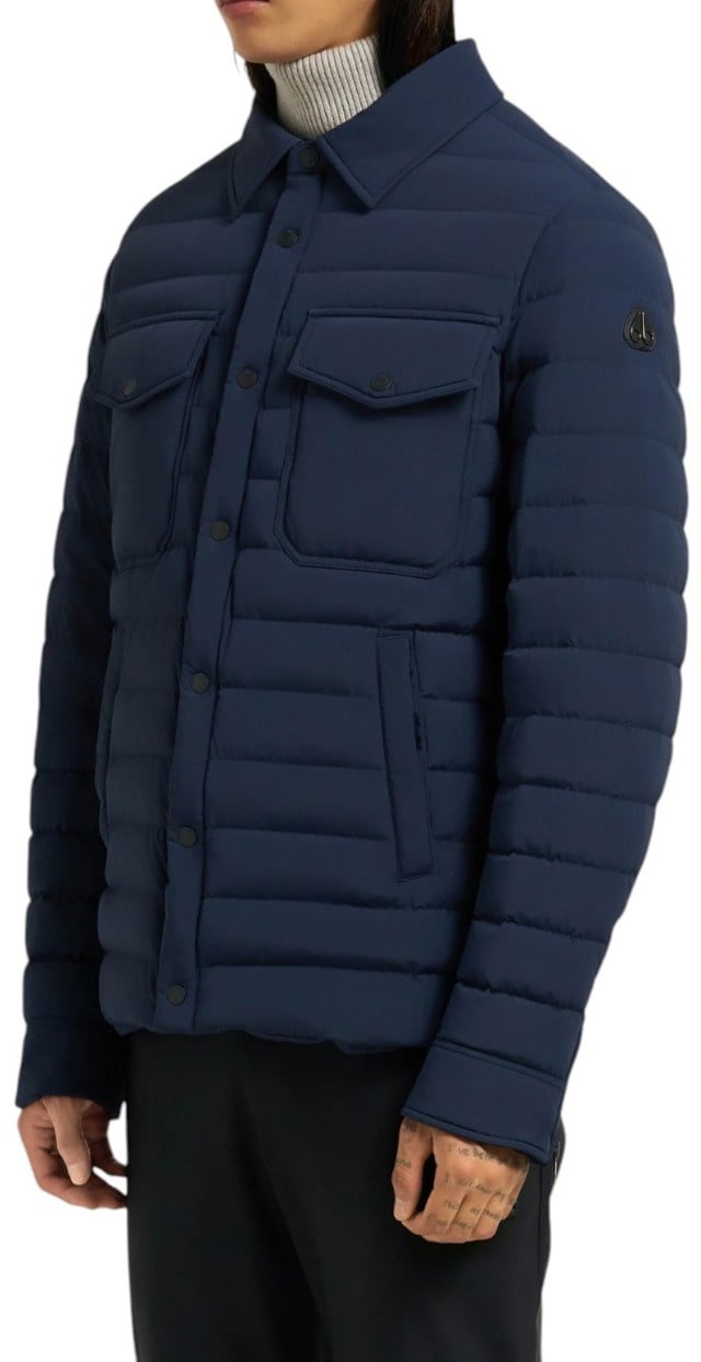 Moose Knuckles Heren Overshirt Blauw