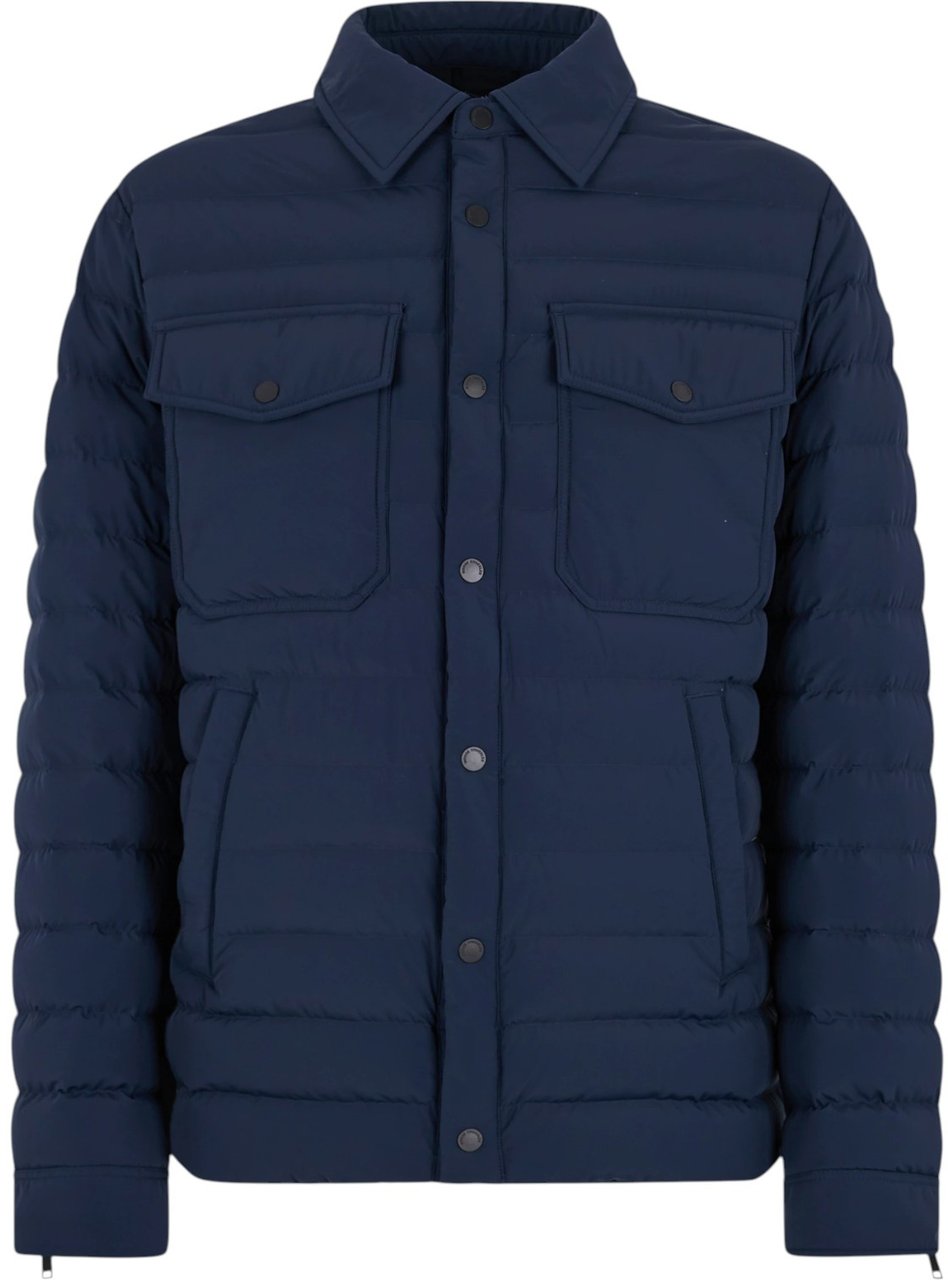 Moose Knuckles Heren Overshirt Blauw