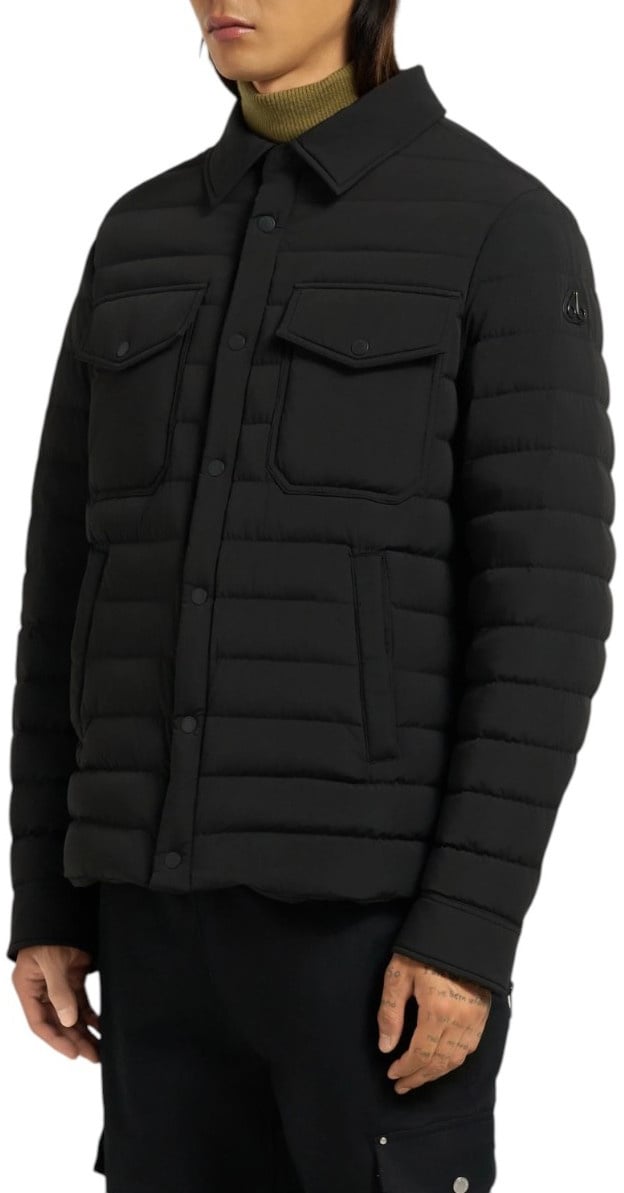 Moose Knuckles Heren Overshirt Zwart