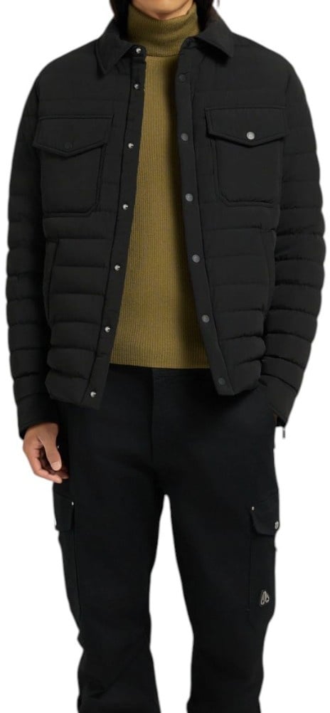 Moose Knuckles Heren Overshirt Zwart