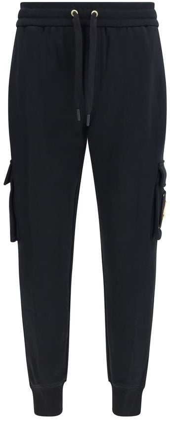 Moose Knuckles Black Cotton Casual Pants Zwart