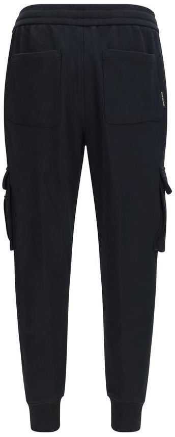 Moose Knuckles Black Cotton Casual Pants Zwart