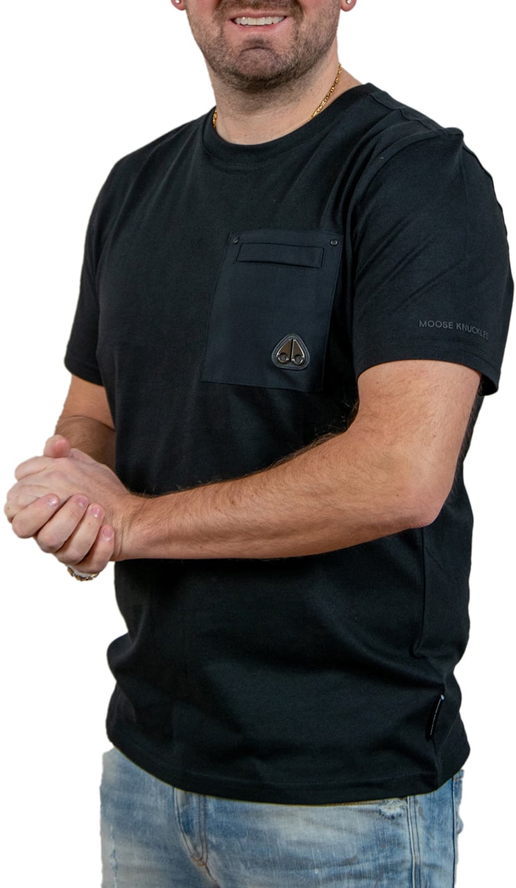 Moose Knuckles Dalon Tee Zwart