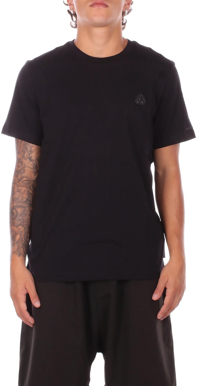 Moose Knuckles T-Shirts And Polos Black Zwart