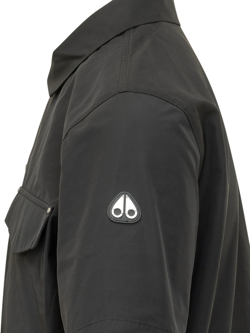 Moose Knuckles Camicia Charlesbourg Nera Zwart