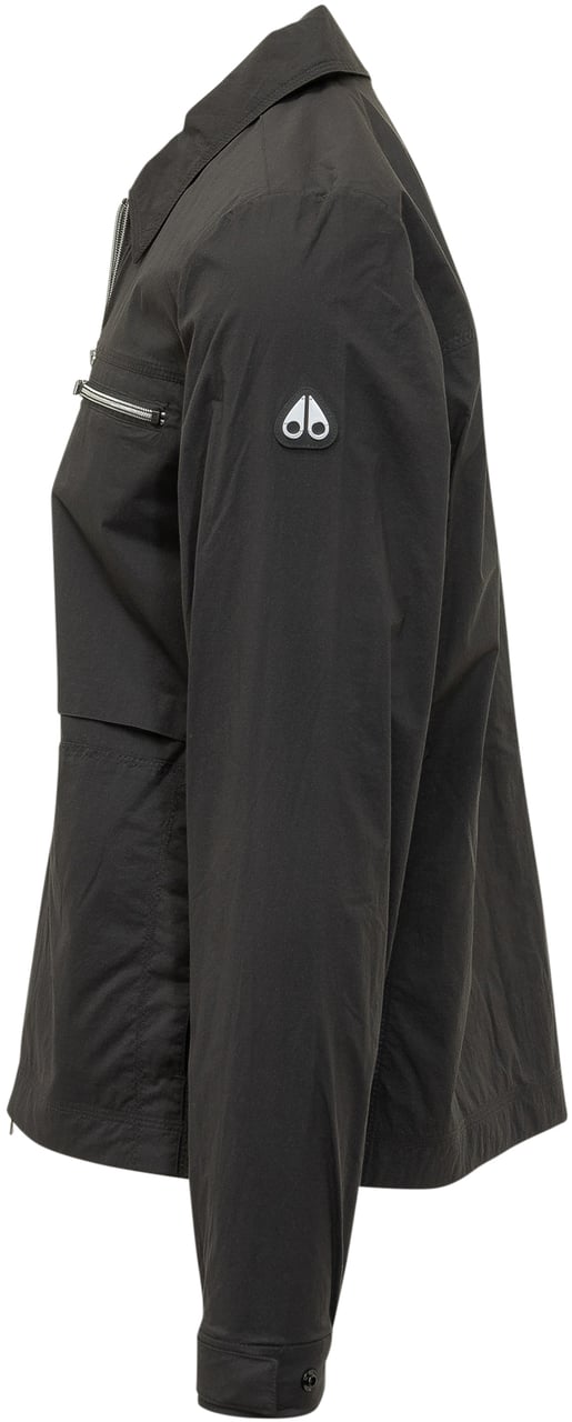 Moose Knuckles Giacca con Zip e Tasca con Zip Zwart