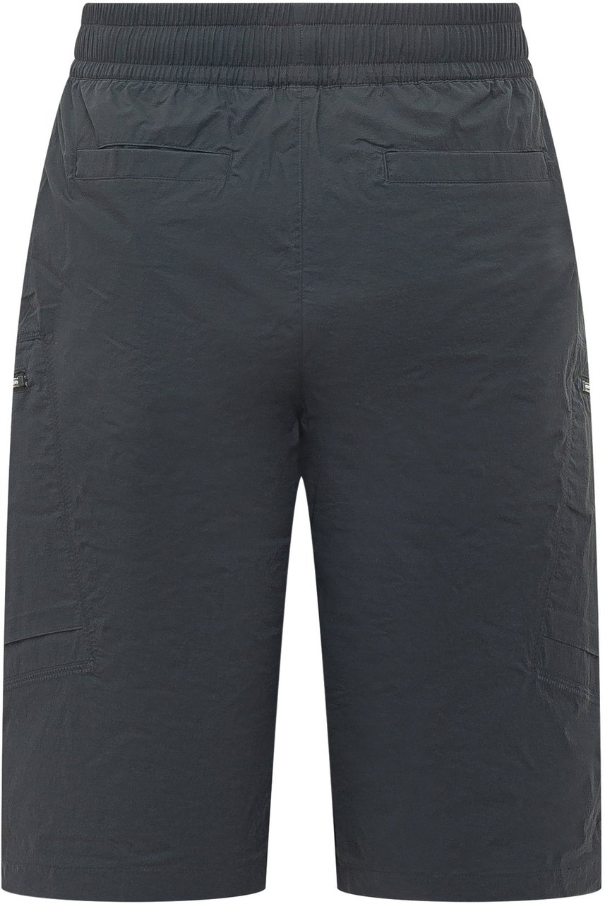 Moose Knuckles Bermuda Cargo con Tasche con Zip Donkergrijs