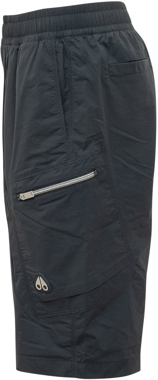 Moose Knuckles Bermuda Cargo con Tasche con Zip Donkergrijs