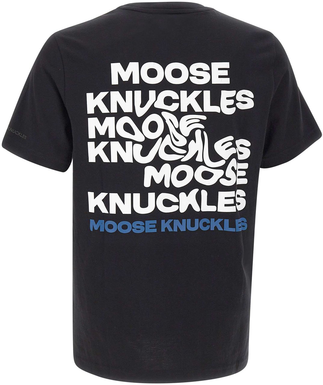 Moose Knuckles T-Shirts And Polos Black Zwart