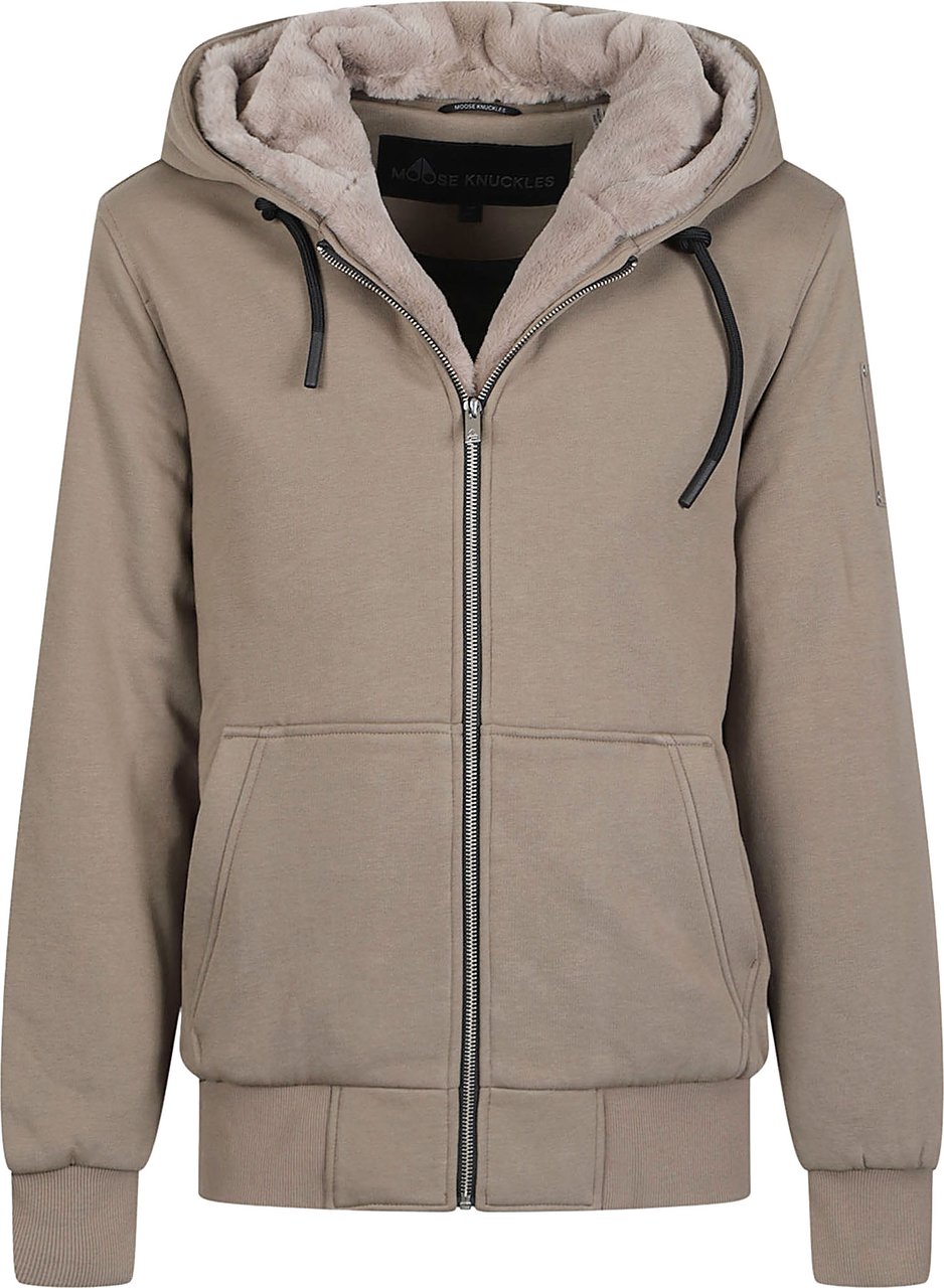 Moose Knuckles Classic Bunny Sweatshirt Grey Grijs