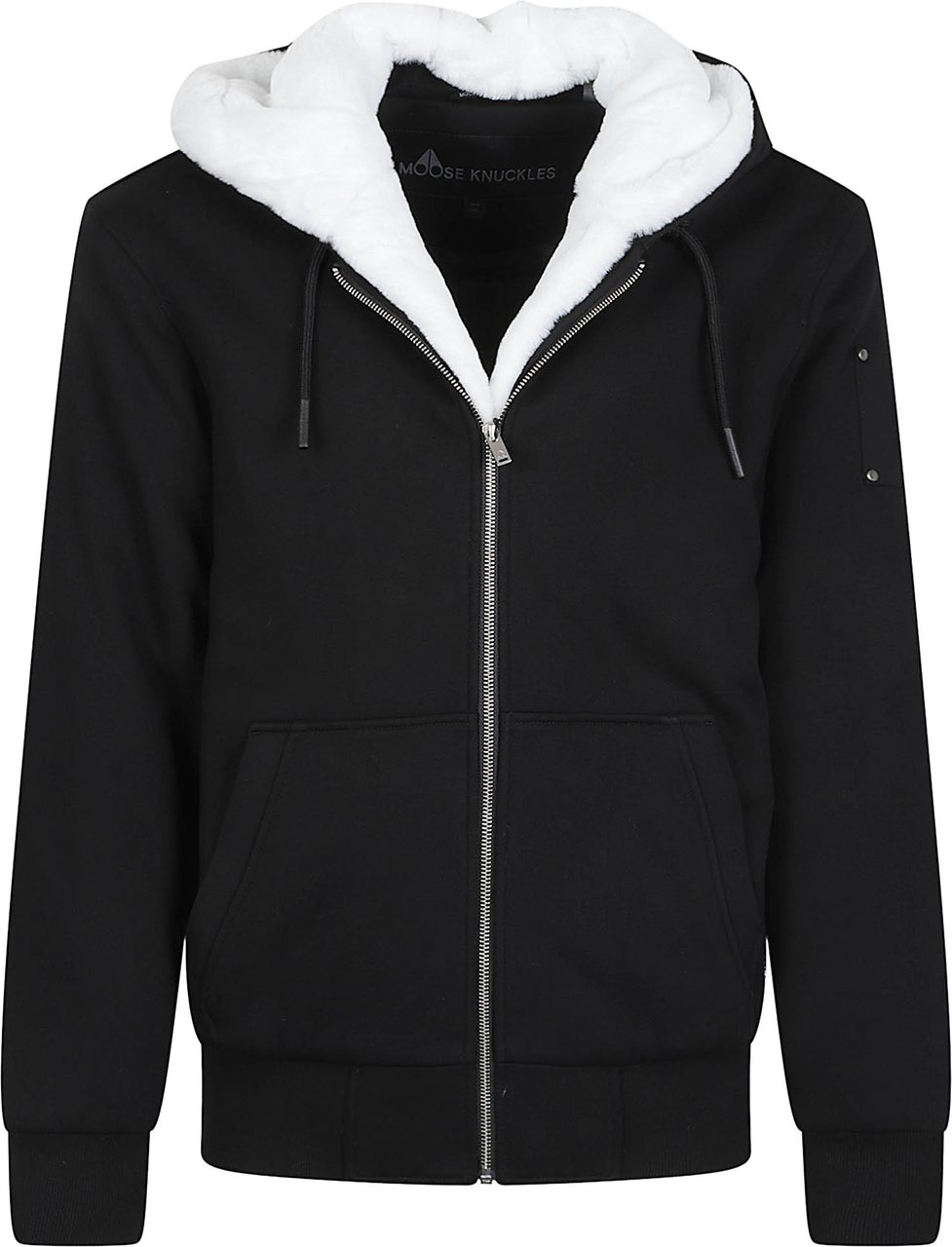 Moose Knuckles Classic Bunny Sweatshirt Black Zwart