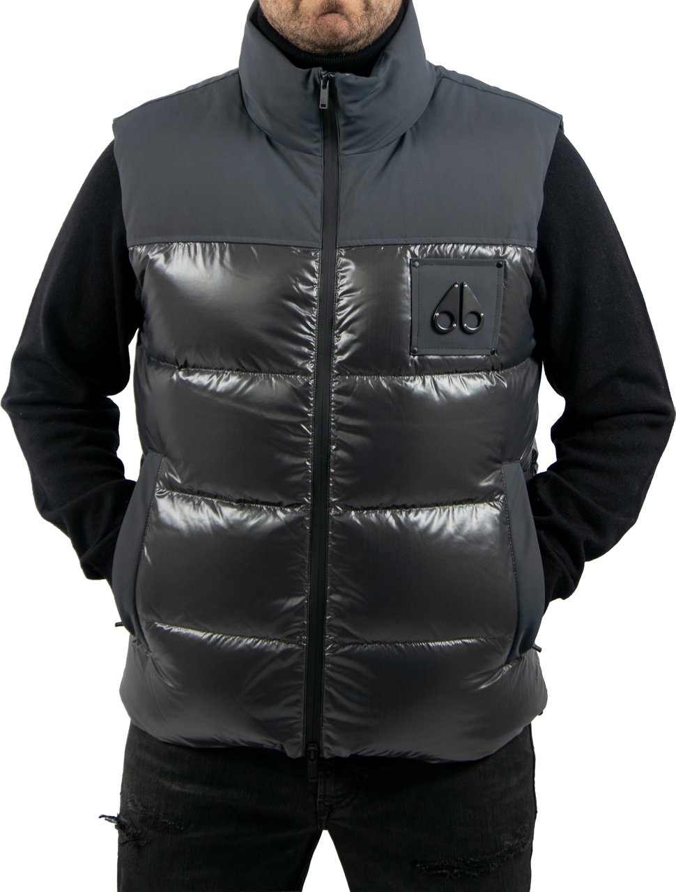 Moose Knuckles Moose Knuckles Victory Peak Vest Grijs