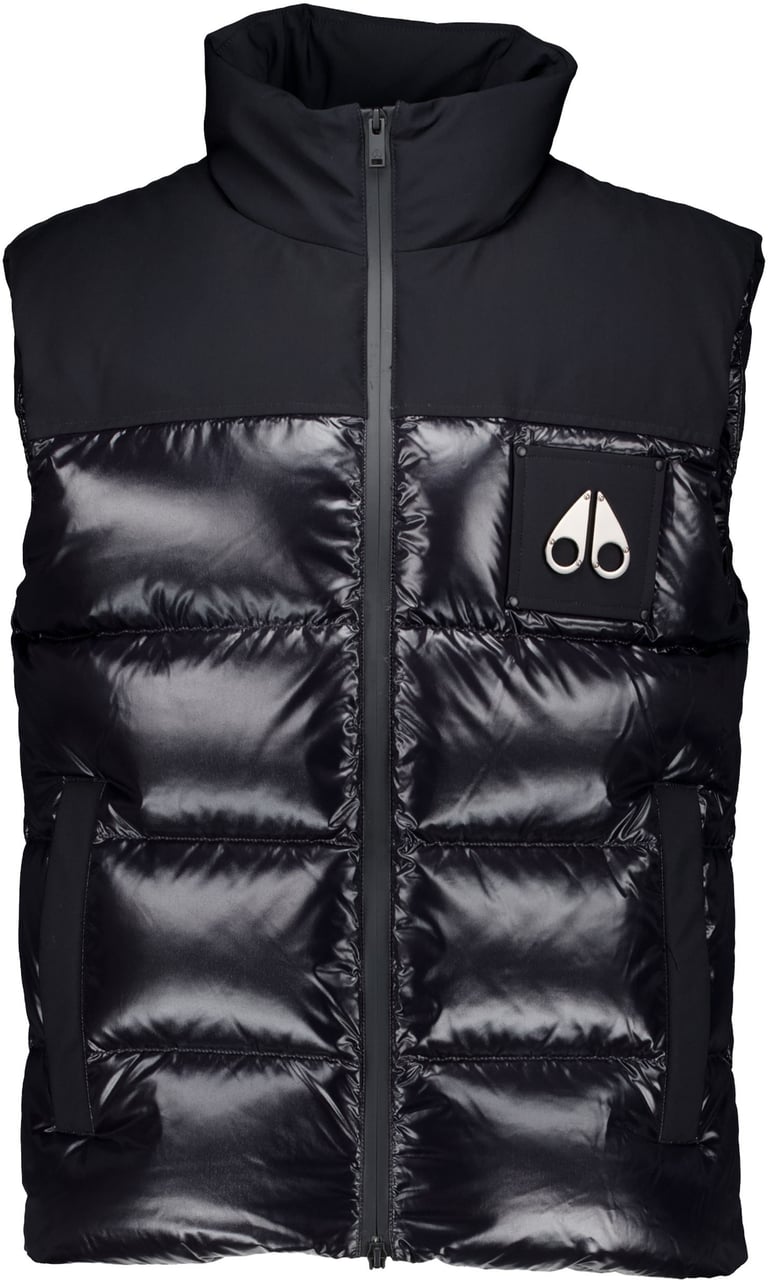 Moose Knuckles Moose Knuckles Victory Peak Vest Bodywarmers Zwart M34mv482 Zwart