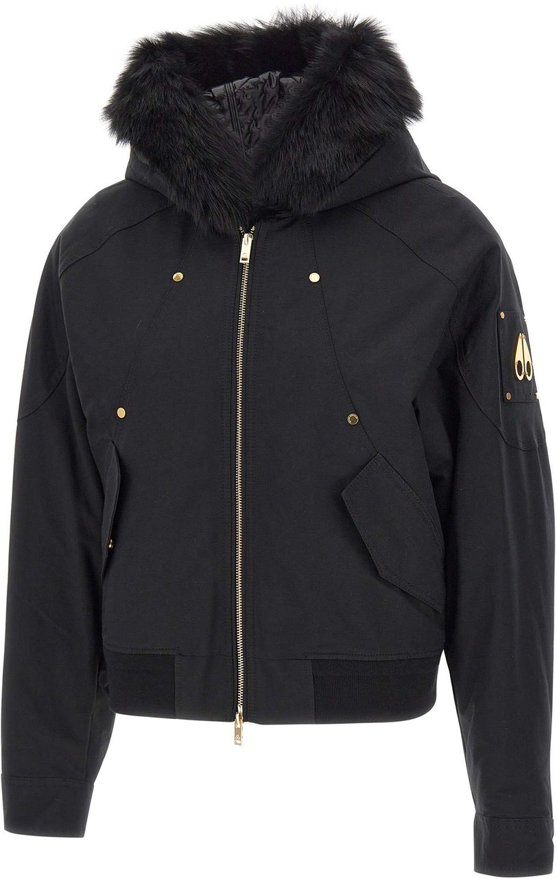 Moose Knuckles Jackets Black Zwart