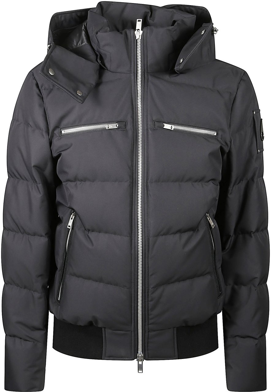 Moose Knuckles Cloud Bomber Jacket Black Zwart